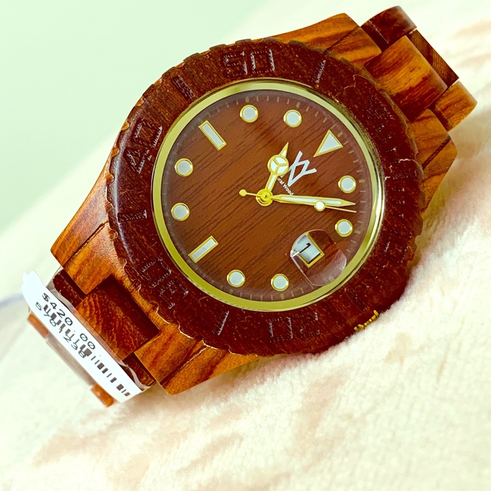 🔥NWT🔥 Beautiful Natural Wooden Watch for Women